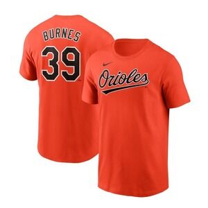 MLB Nike Corbin Burnes Baltimore Orioles Fuse Orange #39 Men's Large NWT